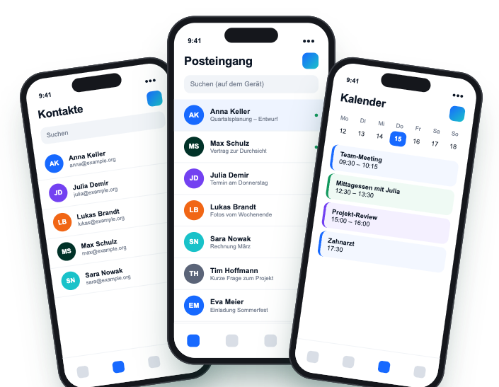 Web, Mobil, Desktop – und Ihr eigenes E-Mail-Programm